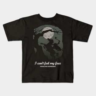 Headless Horseman Night Kids T-Shirt